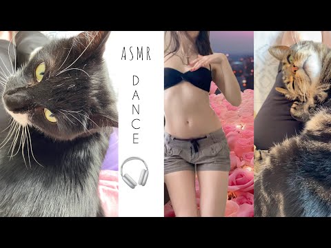 ASMR 💃🏻 Dance 😽 Kitty Purrs 🎶 and 🌺 Nature 🍃