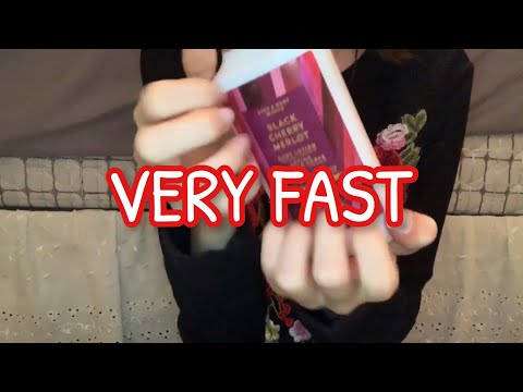 VERY FAST AND AGGRESSIVE ASMR VIDEO | UnknownTinglesASMR