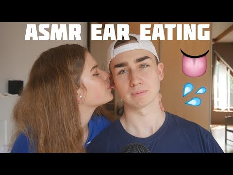ASMR Ear Eating | Couple ASMR Kissing, Mouth Sounds💋💦👂