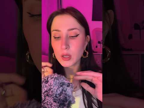 ASMR tingly mouth sounds and inaudible whispers #asmr #shorts #mouthsounds