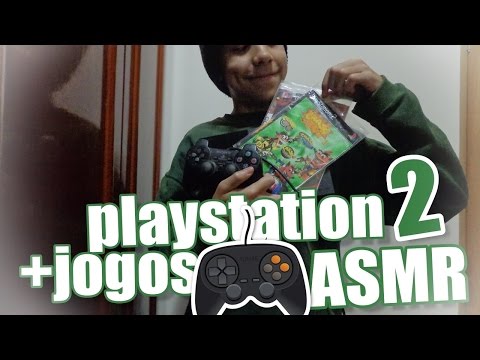 ASMR 3Dio Binaural: PLAYSTATION 2 (Soft Spoken/Tapping/Whisper/Sussurros/To Relax)