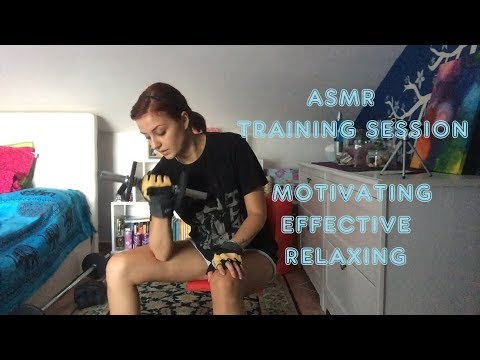 ASMR Let's Workout Together - 🏋🏻‍♀️ Upper Body Session 💪🏻