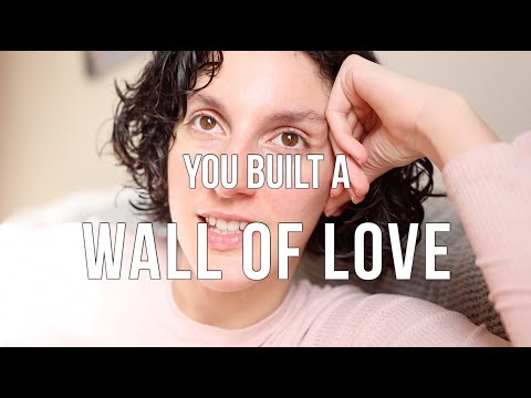 You built a wall of LOVE 🫶 ❤️ (my community has my heart 🥹)