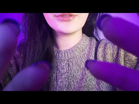ASMR 🌌fast lens tapping and scratching ~mouth sound