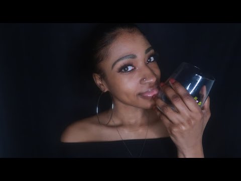 ASMR - Flirty Barber DATE Roleplay (Whispering|Drinking Sounds)
