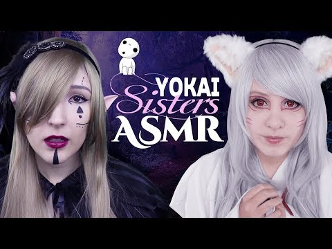 TWIN ASMR - YOKAI SISTERS ~ Yokai Sisters Find You in the Forest! ft. ASMR Neko ~