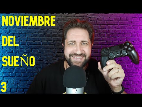 ASMR - NOVIEMBRE del SUEÑO - MANDO PS4 #3