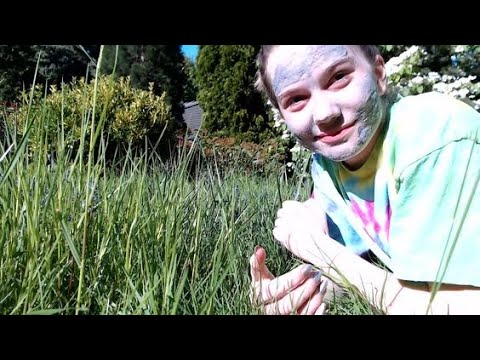 ASMR Outside Face Mask and Nature Sounds