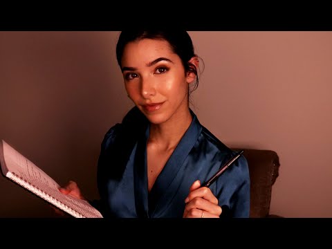 ASMR Therapist Asks You a Lot of Personal Questions!