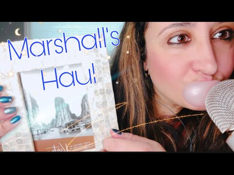 Marshall’s HAUL Part 2// Gum Chewing, Snapping, Blowing/ Tapping/ Hand Movements/ Whispers/ Focus