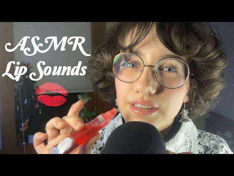 ASMR Mouth Sounds and Sticky Lipstick 💄