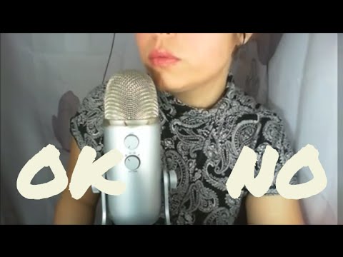ASMR Jekyll and Hyde Style NO & OK Repetition with Groan Sounds