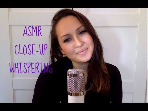 ASMR Close-up Whispering - Rambling!