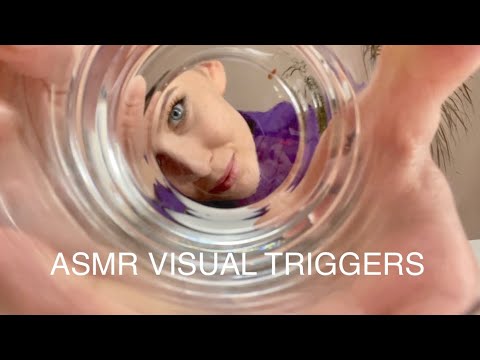 ASMR Fast but not Aggressive 💜 Camera Tapping, Mouth sounds, Glass Tapping, Hand Sounds