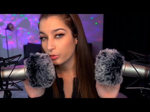 ASMR Mouth Sounds & Fluffy Tingles (No Talking)