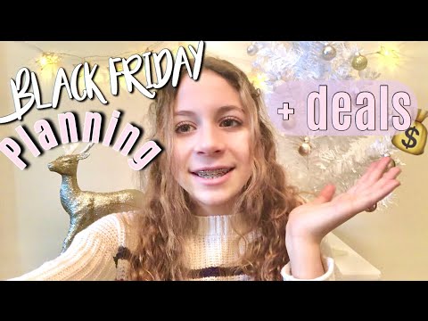 BLACK FRIDAY Planning and DEALS!