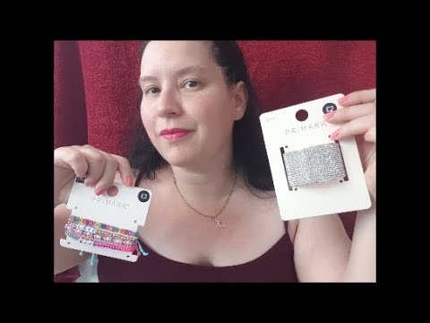 #ASMR Shopping Haul  Primark Poundland etc! Relaxing Show and Tell