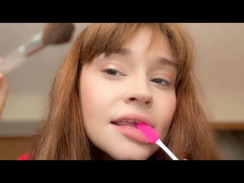 ASMR Spa Facial and Lip scrub🌸 (INTENSE MOUTH SOUNDS, 💦PERSONAL ATTENTION)