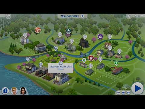 ASMR Gameplay The Sims 4 - Sussuros pra te fazer dormir ❤️