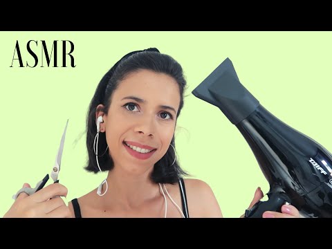 [ASMR] ROLEPLAY CABELEIREIRA - fast agressive tapping