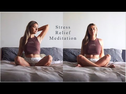 ASMR 10 Minute Guided Meditation For Stress Relief 🌙