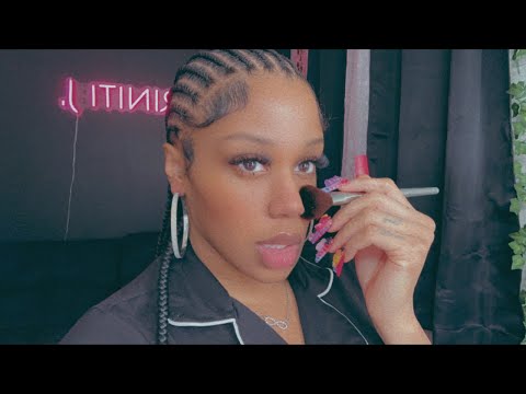LETS TRY NEW MAKEUP & CATCH UP (ASMR)