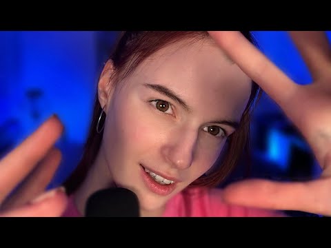 ASMR - Focus on me, Pay attention + Hand Sounds, Fast and Slow