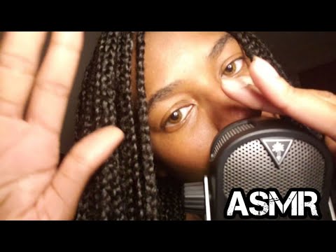 Asmr - Mouth Sound + Hand Movements & Up Close Personal Attention