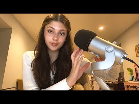 ASMR Mic Scratching with Foam Cover and Long Nails