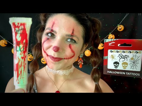 ASMR Candywise is Doing Your Halloween Makeup 🍭🤡 (RP, Personal Attention, German/Deutsch)