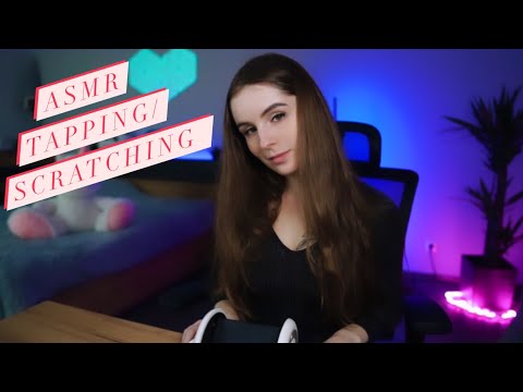 ASMR TAPPING and SCRATCHING😼
