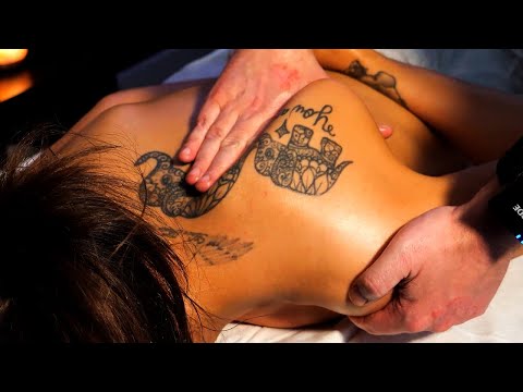 Freestyle Soft Tissue Massage To Release Big Crunchy Shoulder Knots [ASMR][No Talking]