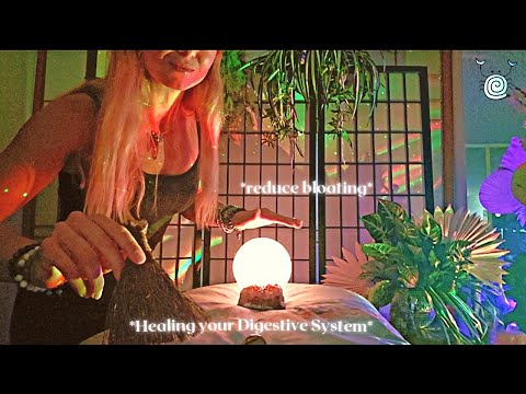 [POV ASMR] ~ 💛Reiki Healing your Digestive System💛 Energetic Cleansing for Gut Health & Bloating ✨