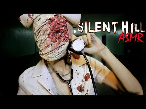 ASMR Silent Hill Nurse Roleplay - Taking Care of You ️ 💉💔 whispering, massage, cutting hair, tapping