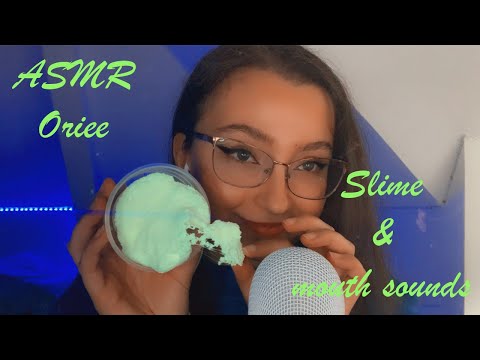 ASMR | Slime & mouth sounds for relaxation 😴