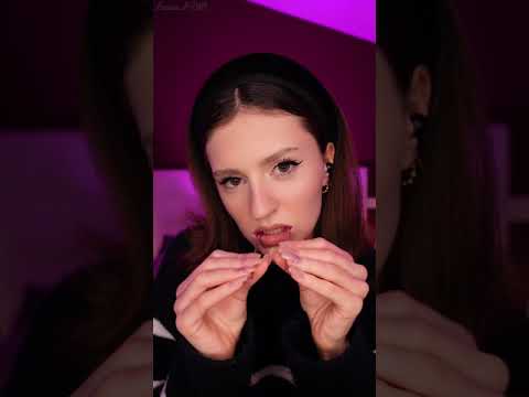 ASMR Spit Painting, Mouth Sounds, Visual Triggers 💕