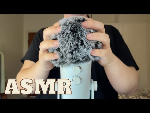 ASMR Relaxing mic touching (different mic covers)