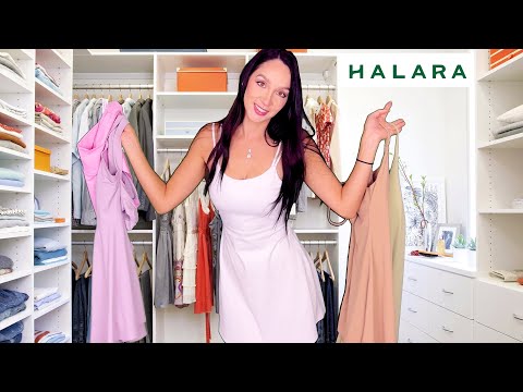 ASMR -  Outfit Try On Haul | Fabric Scratching | Halara Cloudful Haul