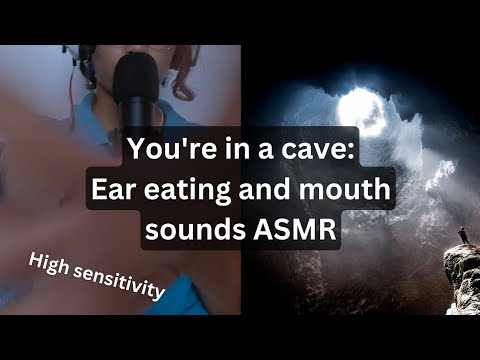 With echo: Ear eating and licking ASMR