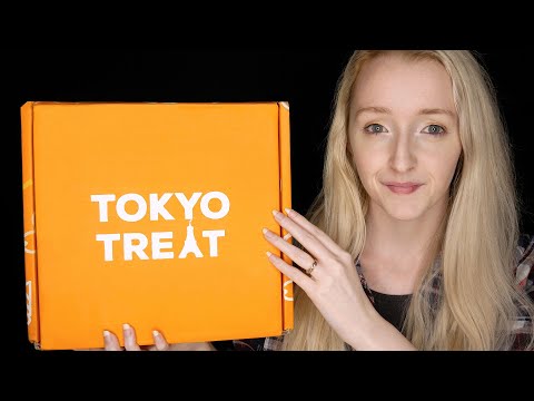 ASMR Japanese Snack Tasting & Soft Speaking | Tokyo Treat (Giveaway)
