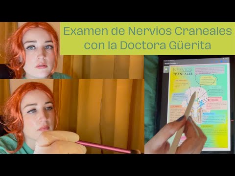 Presentando Doctora Güerita | Examen de Nervios Craneales | Roleplay Médico | ASMR en Español