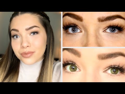 ASMR - TTDEYE | Colored Contacts Try-On