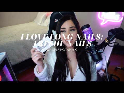 [ASMR] | Instant Acrylic Nails! BEST acrylic nails for ASMR by Tres She!