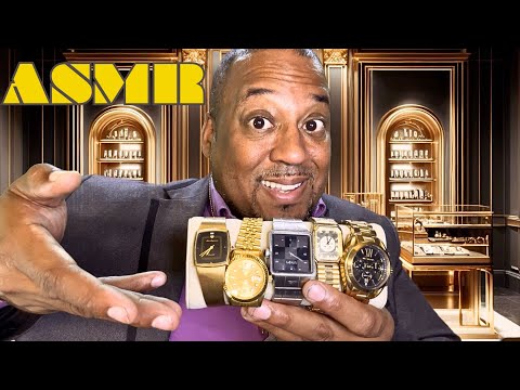 Luxury Men's Watch Jewelry Salesman | ASMR Roleplay Soft Spoken Male