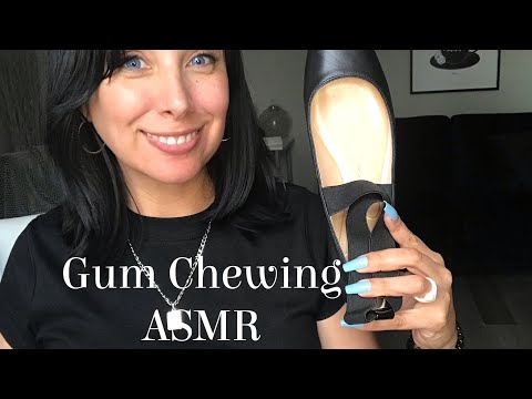 Gum Chewing ASMR | New Shoes and Long Week Ramble 💤