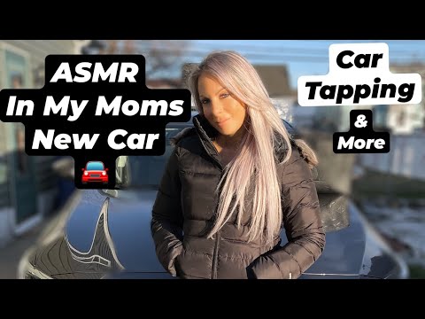 ASMR In My Moms Car 🚘 Tapping Sounds | Mini Mic 🎙 | Relaxing Sounds For Sleep Aid