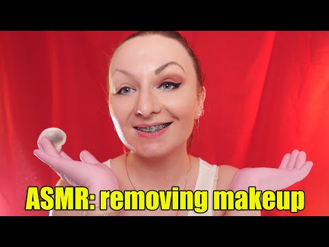 ASMR: removing makeup