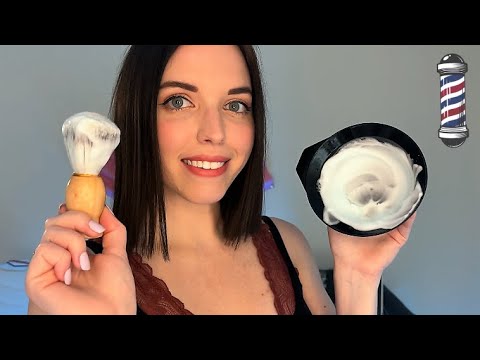 Ultimate Men's Classic Shave & Barber Shop (ASMR) | Shaving Cream, Personal Attention Roleplay