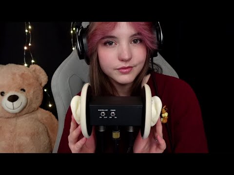 ASMR Ear Massage and soothing soft whispers 💤