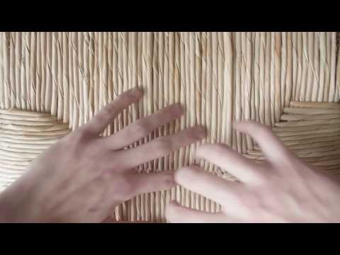 ASMR #91 - Scratching and tapping on woven surface and box